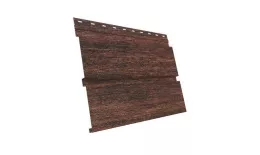 Металлический сайдинг Grand Line Квадро Брус Print Elite Бразильская вишня. Цена: 1218 руб. Артикул: GrandLine-MS877