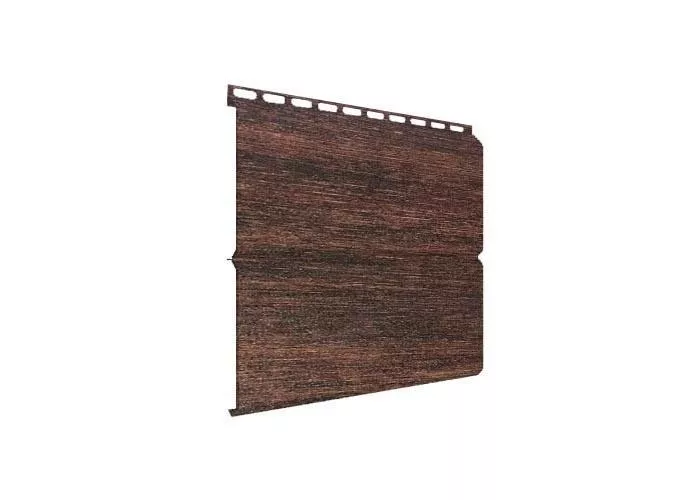 Металлический сайдинг Grand Line ЭкоБрус Print Elite 0,45 мм Бразильская вишня купить в краснодаре