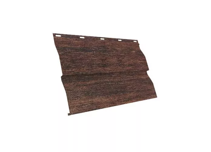 Сайдинг МЕТАЛЛ ПРОФИЛЬ Woodstock-Т-28х330 (ECOSTEEL_MA-01-Бразил. Вишня-0.5) купить в краснодаре