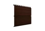 Металлический сайдинг Grand Line ЭкоБрус Гофр Print Elite 0,45 мм Шоколадное дерево – Купить оптом и в розницу