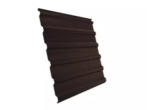 Профнастил Grand Line С20 A Print Elite 0,45 мм Choco Wood Шоколадное дерево купить в краснодаре