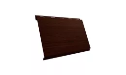 Металлический сайдинг Grand Line Вертикаль Классик Print Elite Шоколадное дерево. Цена: 1218 руб. Артикул: GrandLine-MS331