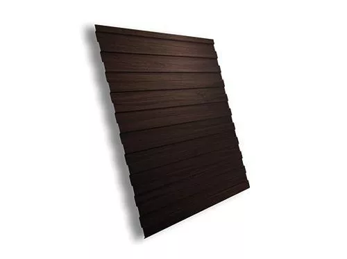 Профнастил Grand Line С8 A Print Elite  0,45 мм Choco Wood Шоколадное дерево купить в краснодаре