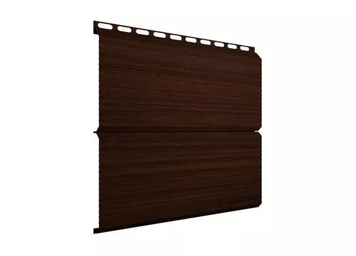 Металлический сайдинг Grand Line ЭкоБрус Гофр Print Elite 0,45 мм Шоколадное дерево купить в краснодаре