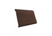 Металлический сайдинг Grand Line Вертикаль Проф Print Elite Шоколадное дерево – Купить оптом и в розницу