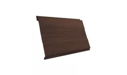 Металлический сайдинг Grand Line Вертикаль Проф Print Elite Шоколадное дерево. Цена: 1218 руб. Артикул: GrandLine-MS736