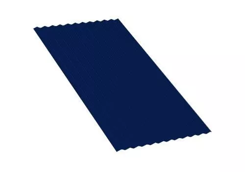 Профнастил МП18 A PURMAN 0,5 мм Citrine Темно-синий купить в краснодаре