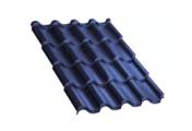 Металлочерепица Монтерроса-X PURMAN 0.5 мм Citrine Темно-синий – Купить оптом и в розницу