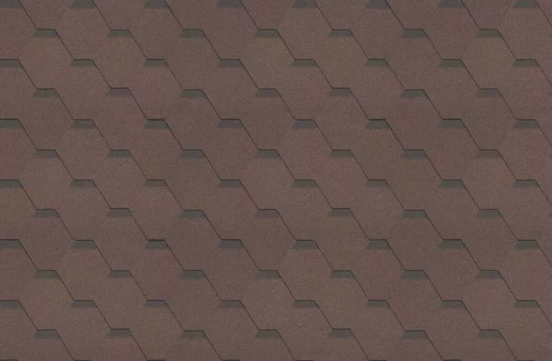 Гибкая черепица ТехноНИКОЛЬ Классик Кадриль агат (коричневый) купить в краснодаре