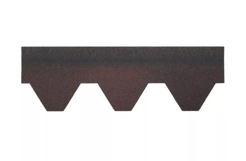 Гибкая черепица ТехноНИКОЛЬ Классик Кадриль гранат купить в краснодаре