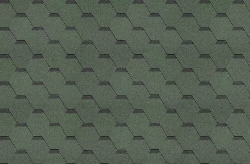 Гибкая черепица ТехноНИКОЛЬ Классик Кадриль нефрит (зеленый) купить в краснодаре