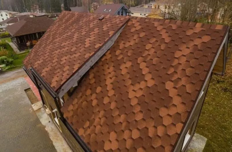 Гибкая черепица ТехноНИКОЛЬ Классик Кадриль оникс (виски) купить в краснодаре