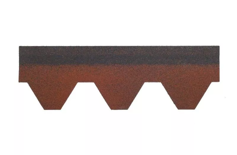 Гибкая черепица ТехноНИКОЛЬ Классик Кадриль турмалин (красный) купить в краснодаре