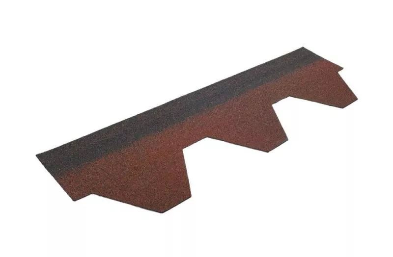 Гибкая черепица ТехноНИКОЛЬ Классик Кадриль турмалин (красный) купить в краснодаре