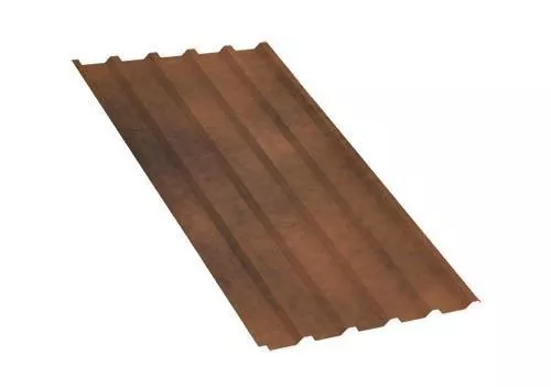 Профлист МП35 B CLOUDY 0,5 мм Anticato Терракотовый купить в краснодаре