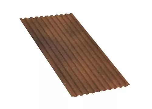 Профнастил С21 A CLOUDY 0,5 мм Anticato Терракотовый купить в краснодаре