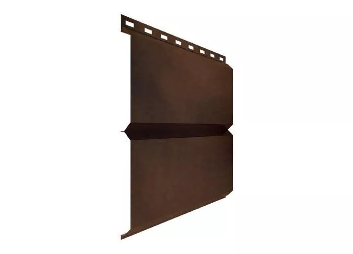 Металлический сайдинг Металл Профиль Lбрус CLOUDY 0,5 мм Anticato Терракотовый купить в краснодаре