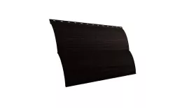 Металлический сайдинг Grand Line Блок-хаус Новый Print Elite Кофейное дерево. Артикул: GrandLine-MS1363