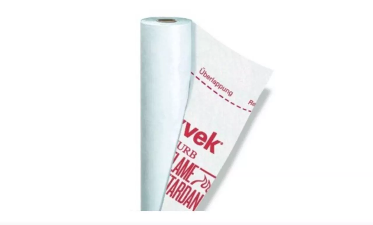 Tyvek супердиффузионная мембрана FireCurb Housewrap купить в краснодаре