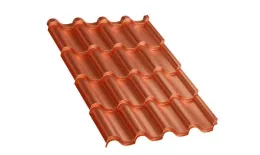 Металлочерепица Монтерроса-M AGNETA 0.5 мм Copper медь. Цена: 846 руб. Артикул: monter_01-m