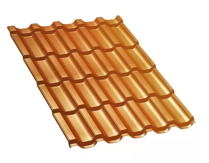 Металлочерепица Трамонтана-SL AGNETA 0.5 мм Copper медь купить в краснодаре