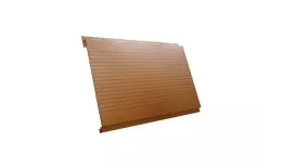 Металлический сайдинг Grand Line Вертикаль Гофр Quarzit 0,5 мм Cuprum steel Медь. Артикул: GrandLine-MS432