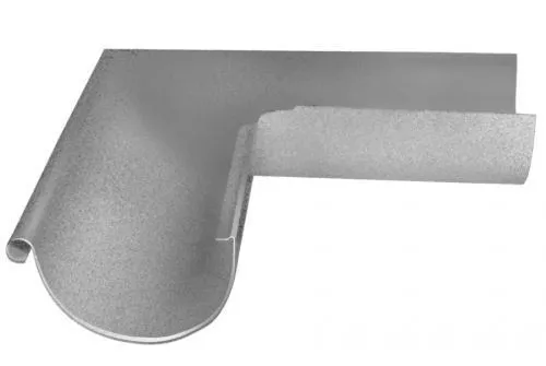 Угол желоба внешний 90° Optima Grand Line 125 мм Aluzinc купить в краснодаре