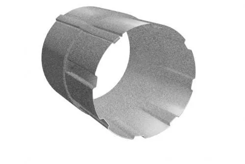 Соединитель трубы 90 мм Grand Line (125/90) Al-Zn купить в краснодаре