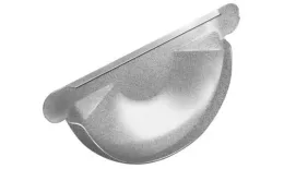 Заглушка торцевая универсальная Grand Line 125 мм Aluzinc. Артикул: GrandLine-VOD-48