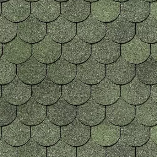 Гибкая черепица Docke PIE EUROPA Купол Зеленый купить в краснодаре