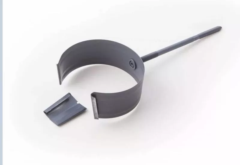 Держатель трубы Металл Профиль Проект D150 (саморез) Цинк купить в краснодаре