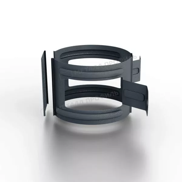 Держатель трубы (на дерево) МЕТАЛЛ ПРОФИЛЬ Foramina Freeze D100 Grey купить в краснодаре