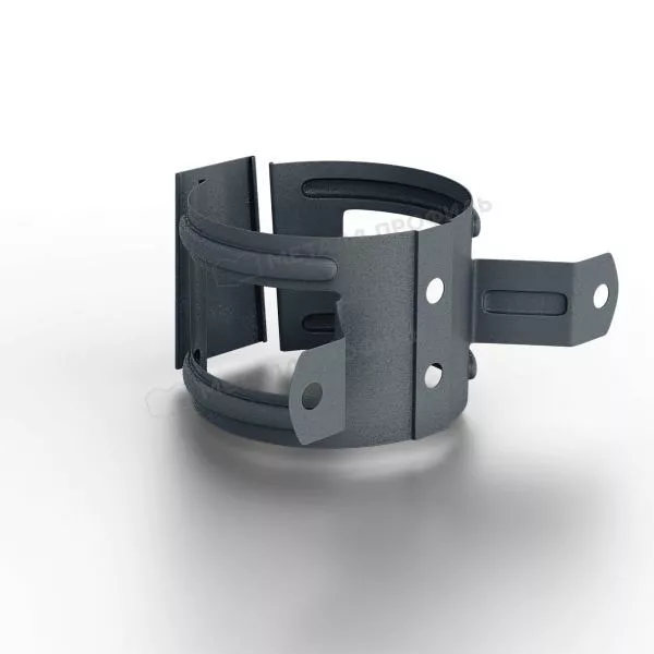 Держатель трубы (на дерево) МЕТАЛЛ ПРОФИЛЬ Foramina Freeze D100 Grey купить в краснодаре