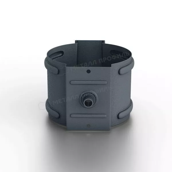 Держатель трубы (на кирпич) МЕТАЛЛ ПРОФИЛЬ Foramina Freeze D100 Grey купить в краснодаре