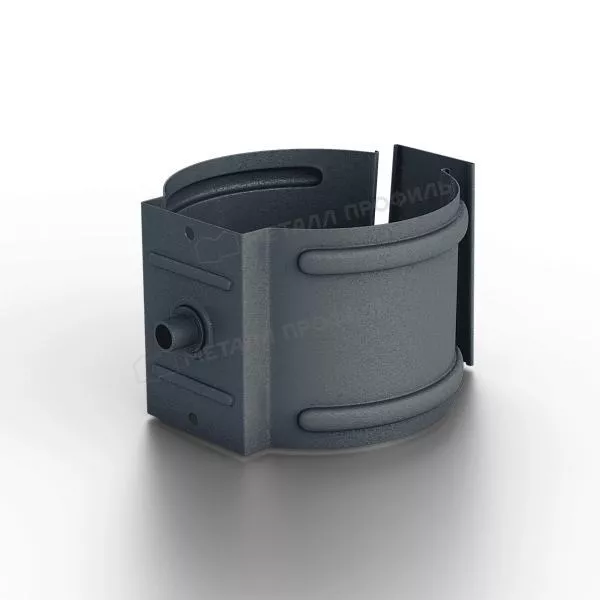 Держатель трубы (на кирпич) МЕТАЛЛ ПРОФИЛЬ Foramina Freeze D100 Grey купить в краснодаре