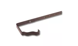 Держатель желоба Металл Профиль Модерн 120х86х330 (4 мм) RAL 9010 Белый. Артикул: MP-VS44