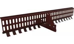 Решетка снегозадержателя 2,5 м RAL 8017. Цена: 3569 руб. Артикул: 43630