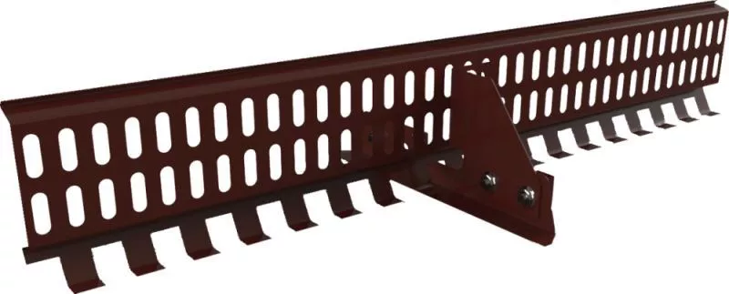 Решетка снегозадержателя 2,5 м RAL 8017 купить в краснодаре