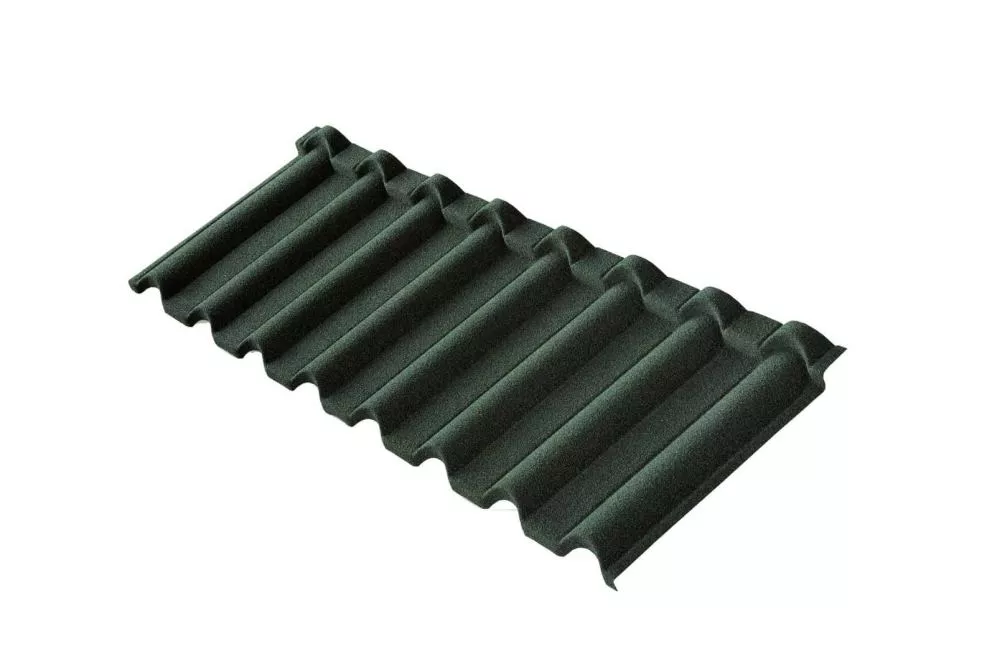 Композитная черепица Metrotile Gallo Темно-зеленый купить в краснодаре