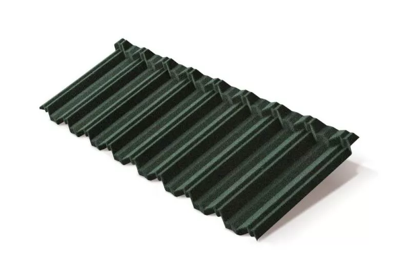 Композитная черепица Metrotile MetroClassic Темно-зеленый купить в краснодаре