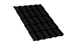 Металлочерепица Монтекристо-XL VALORI 0.5 мм DarkGrey Темно-серый. Цена: 736 руб. Артикул: montekr_valori-dgreyxl