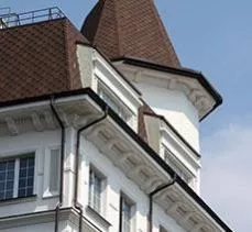 СОФИТ МЕТАЛЛ aquAsystem с центральной перфорацией GreenCoat Pural BT 0.5 мм RR 20 мраморно-белый купить в краснодаре