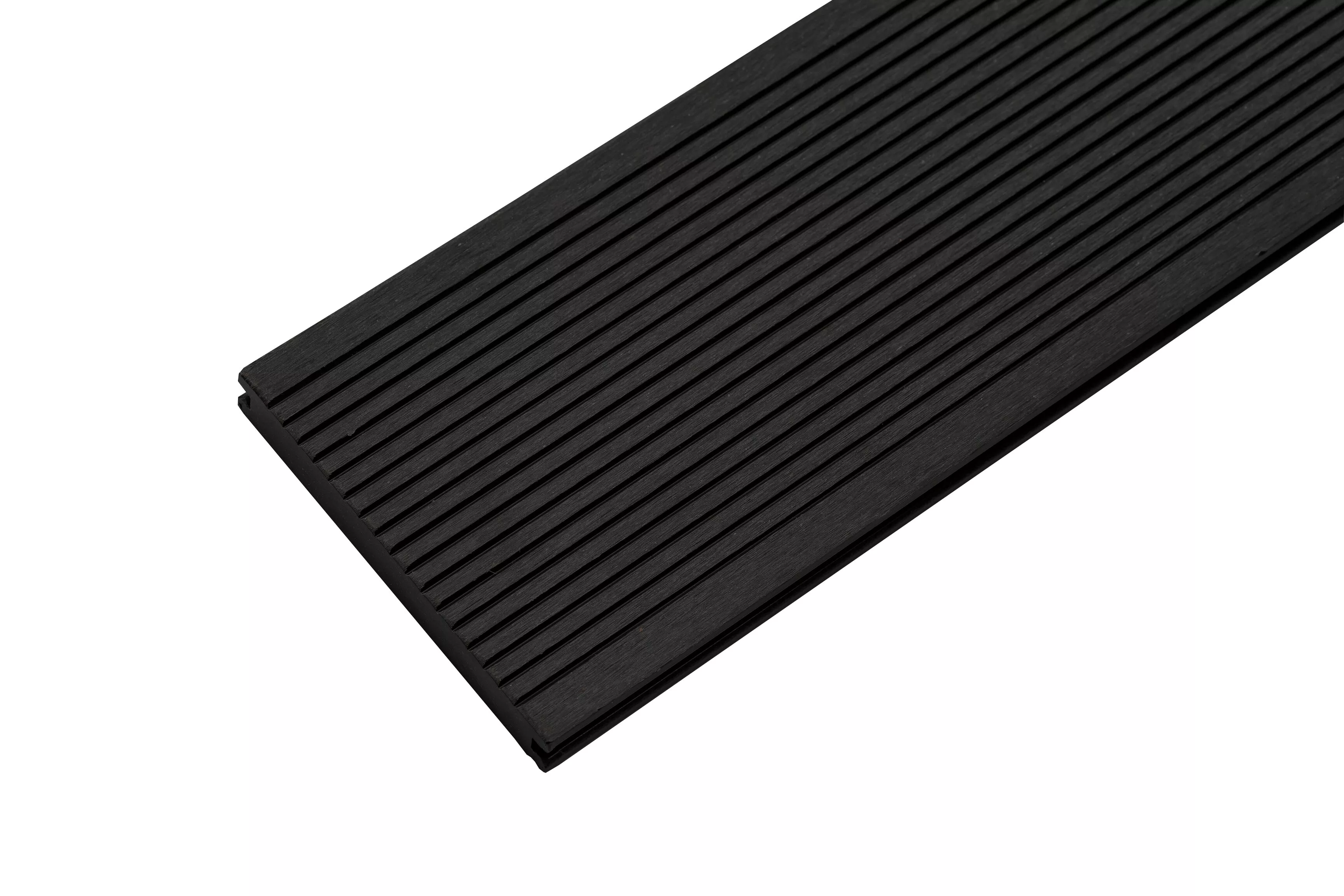 Доска террасная МПК полнотелая с пазом брашир с тиснением антрацит 150х18х3000мм Мастодек купить в краснодаре