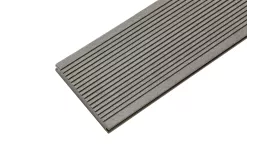 Доска террасная МПК полнотелая с пазом брашир с тиснением светло-серый 150х18х3000мм Мастодек. Цена: 857 руб. Артикул: 49038