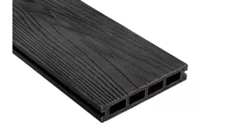 Доска террасная МПК пустотелая с пазом брашир с тиснением графит 150х18х3000мм Мастодек. Цена: 453 руб. Артикул: 49026