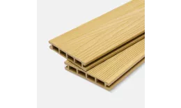 Доска террасная МПК пустотелая с пазом брашир с тиснением песочный 150х18х3000мм Мастодек. Цена: 522 руб. Артикул: 49030