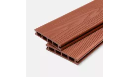 Доска террасная МПК пустотелая с пазом брашир с тиснением терракот 140х25х3000мм Мастодек. Цена: 594 руб. Артикул: 49055