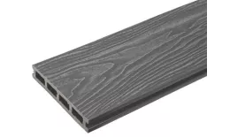 Доска террасная TalverWood вельвет/фактура 3D серый 148х25х4000мм. Цена: 2328 руб. Артикул: 48630