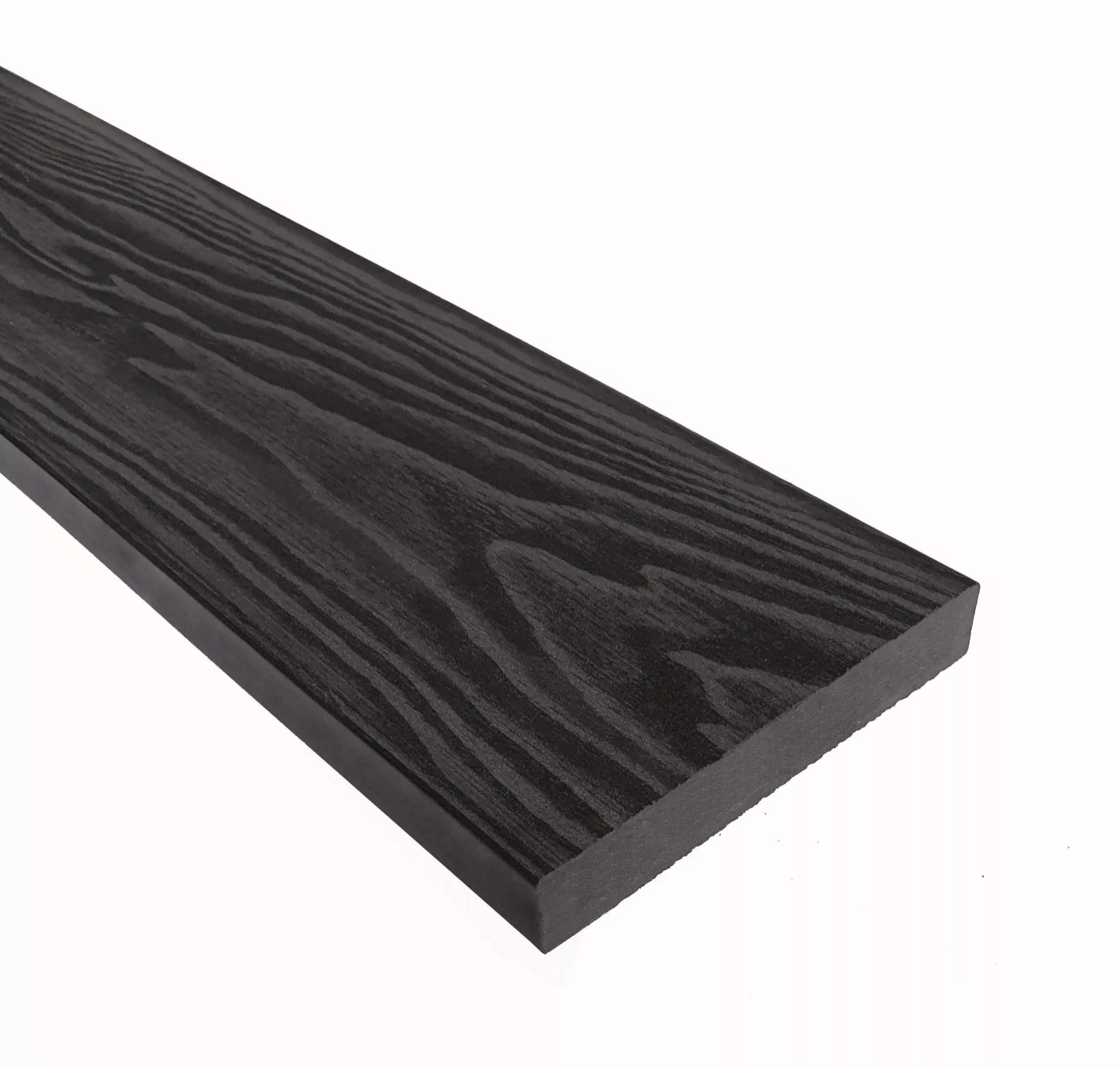 Доска террасная ТЕРРАпол полнотелая без паза СМАРТ 3D Черное дерево 130х24х3000мм купить в краснодаре