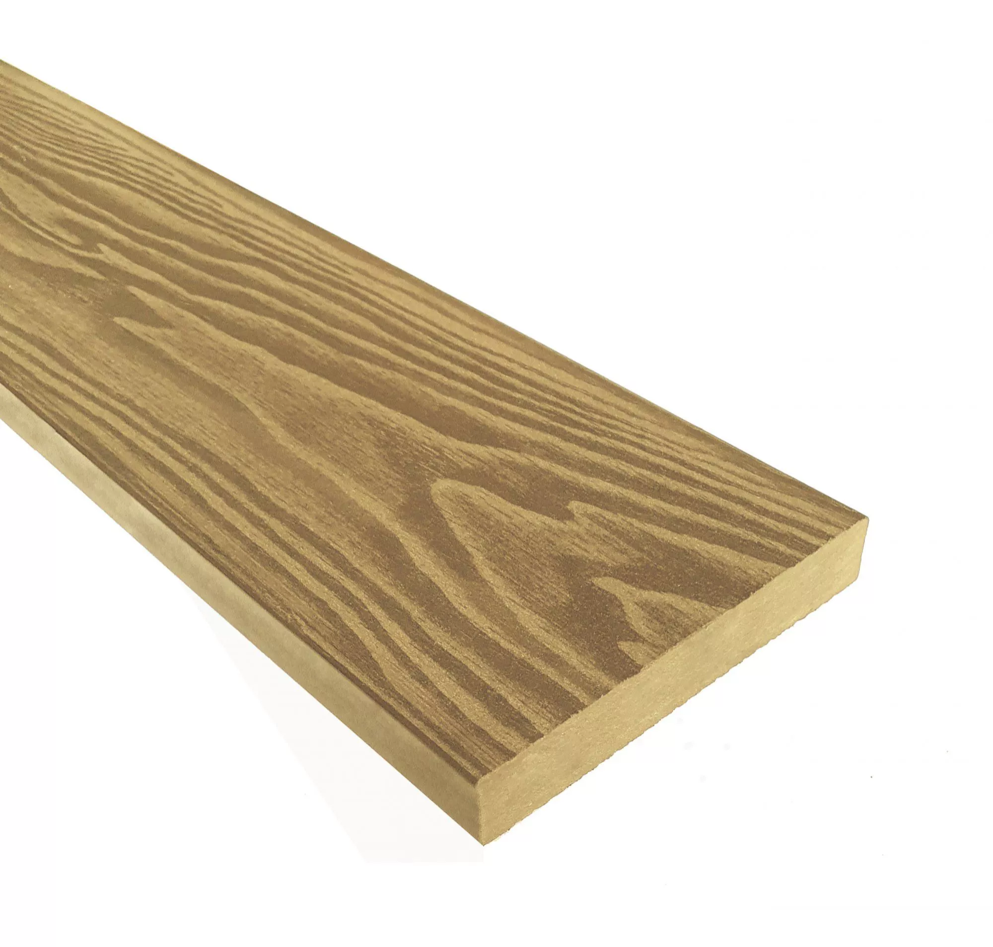 Доска террасная ТЕРРАпол полнотелая без паза СМАРТ 3D Дуб Севилья 130х24х4000мм купить в краснодаре